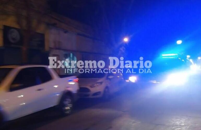 Imagen de Despliegue policial en una cancha de f&uacute;tbol cinco