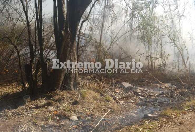 Imagen de Incendio en Playa Mansa