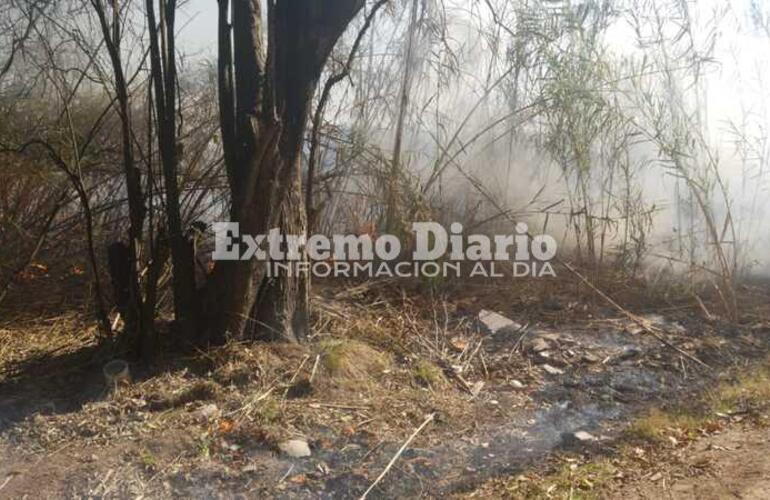 Imagen de Incendio en Playa Mansa