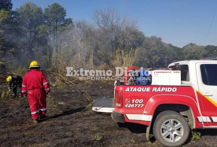 Imagen de Agradecimiento de vecinos de Playa Mansa a los bomberos voluntarios