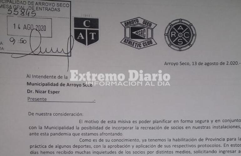 El &uacute;nico club que no firm&oacute; el pedido fue Uni&oacute;n.