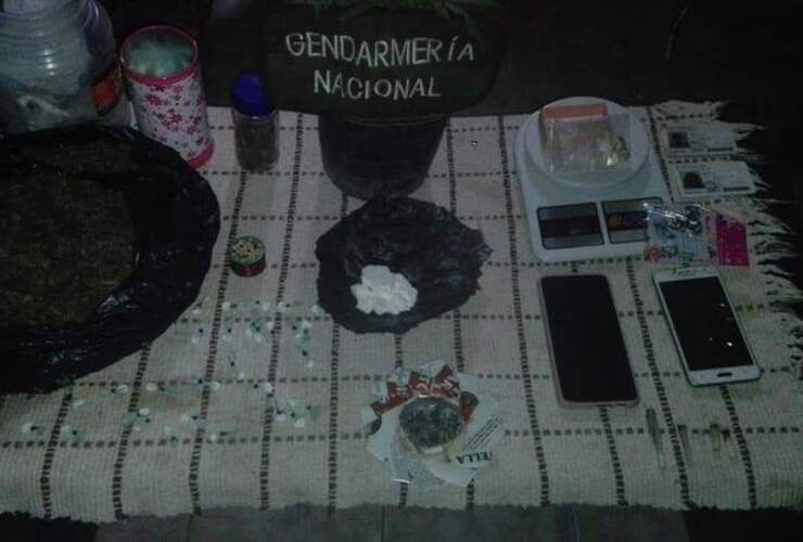 Gendarmería y fuerzas locales y provinciales actuaron en el hecho.