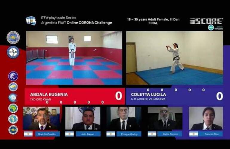 La competencia se ejecutó a distancia por la pandemia Covid-19.