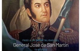 Imagen de 17 de agosto: 170&deg; Aniversario del paso a la inmortalidad del general Jos&eacute; de San Mart&iacute;n