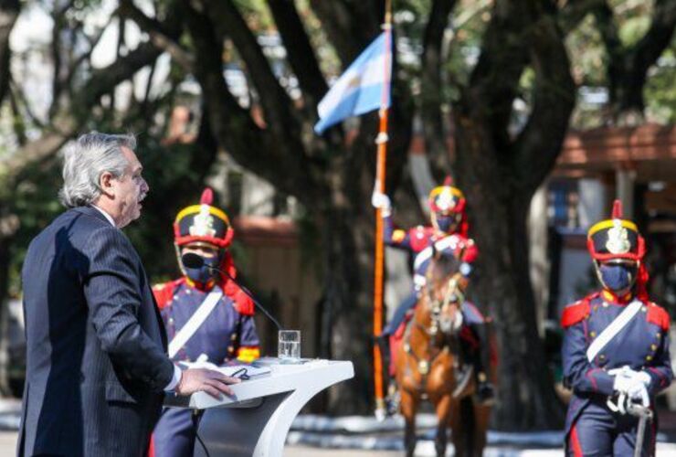 Imagen de Alberto Fernández: "El orgullo nacional se gana plantándose frente a los acreedores"