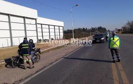 Imagen de Fin de semana largo: En Pueblo Esther se fiscalizaron 3200 veh&iacute;culos