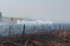 Imagen de Incendio de pastizales en Fighiera