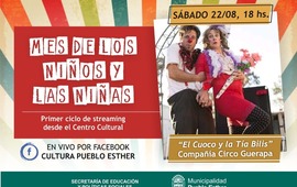 Imagen de Pueblo Esther: Pr&oacute;xima funci&oacute;n: El Cuoco y la T&iacute;a Bilis