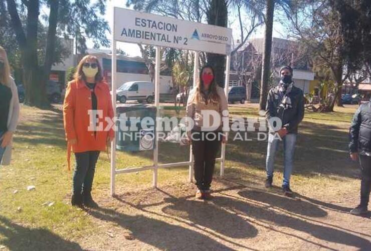 Imagen de Ciudades Ecológicas: Proyecto de intervención en nuestras estaciones ambientales con el ISP N°21 de Arroyo Seco