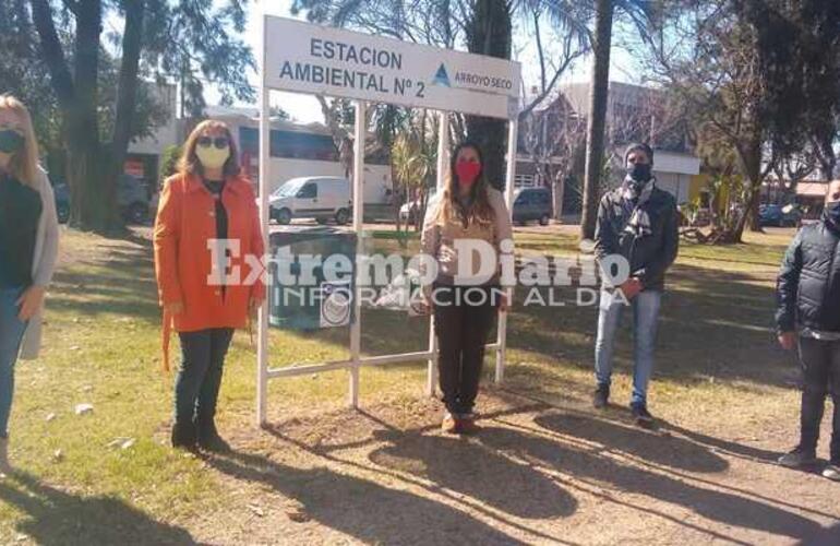 Imagen de Ciudades Ecológicas: Proyecto de intervención en nuestras estaciones ambientales con el ISP N°21 de Arroyo Seco