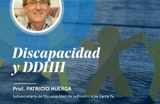 Imagen de Patricio Huerga coordinará una cátedra libre sobre discapacidad y derechos humanos