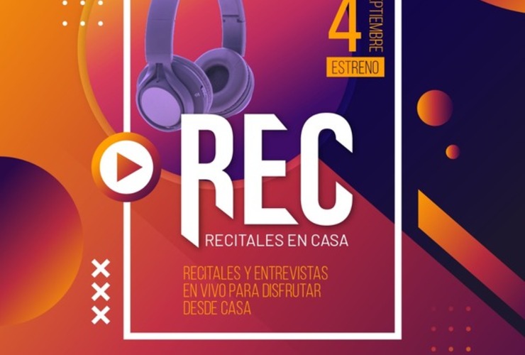 Imagen de Se viene el estreno de REC, ciclo de Recitales en Casa