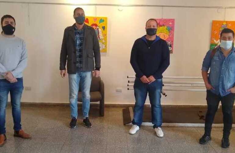 El encuentro se realizó esta mañana en el Centro Cultural