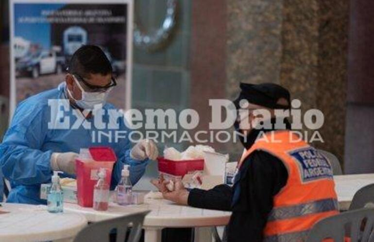 los testeos ya se realizan desde Nación en la estación de Once y Retiro