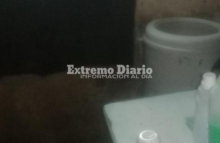 Lugar vac&iacute;o. El secarropas estaba en este espacio de la casa.