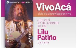 Imagen de Vivo Ac&aacute;: Ciclo de entrevistas en vivo: Lilu Pati&ntilde;o, cantante
