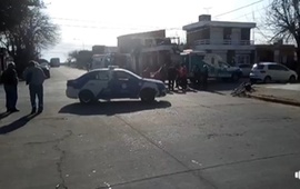 Imagen de Ciclista result&oacute; herida tras accidente