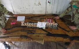 Imagen de Allanamiento Positivo: Secuestro de Armas y Cartucheria en Islas Victorienses