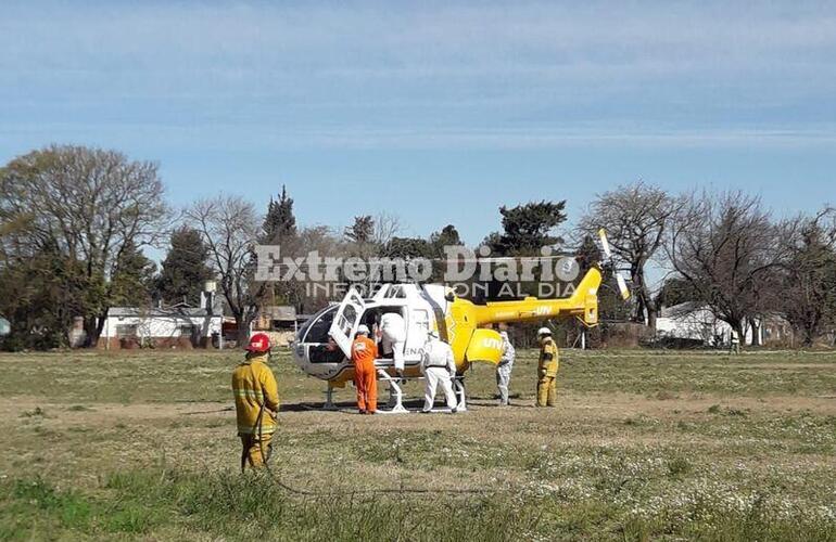 Imagen de Traslado de paciente COVID 19