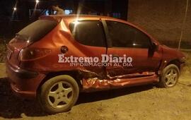 As&iacute; qued&oacute; el auto que estaba parado en la calle