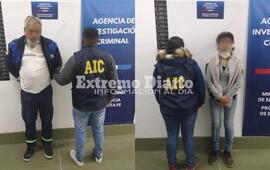 Fueron detenidos esta tarde en Arroyo Seco. Foto: Rosario 3