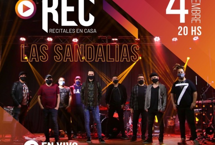 Imagen de Ya llega REC: ´Las Sandalias´ inician el Ciclo de Recitales en Casa