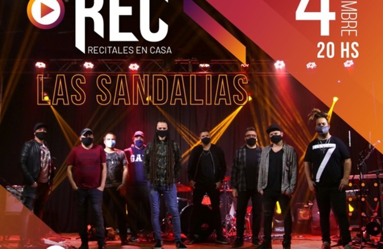 Imagen de Ya llega REC: &acute;Las Sandalias&acute; inician el Ciclo de Recitales en Casa