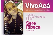Imagen de Vivo Acá, Ciclo de entrevistas en vivo: Serena Ribeca, cantante