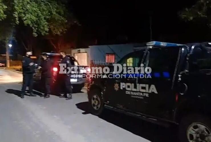 Los vecinos llamaron a la policia