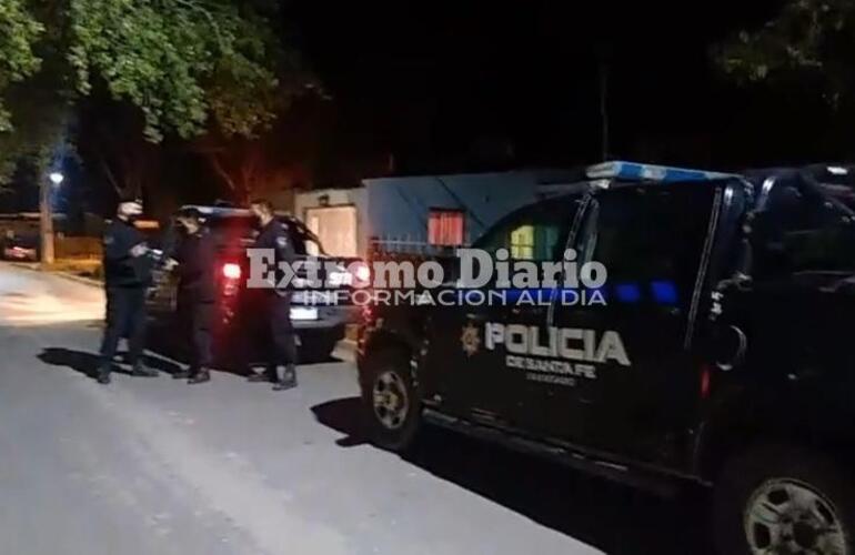 Los vecinos llamaron a la policia