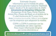 Imagen de Comunicado Corredor Panamericano