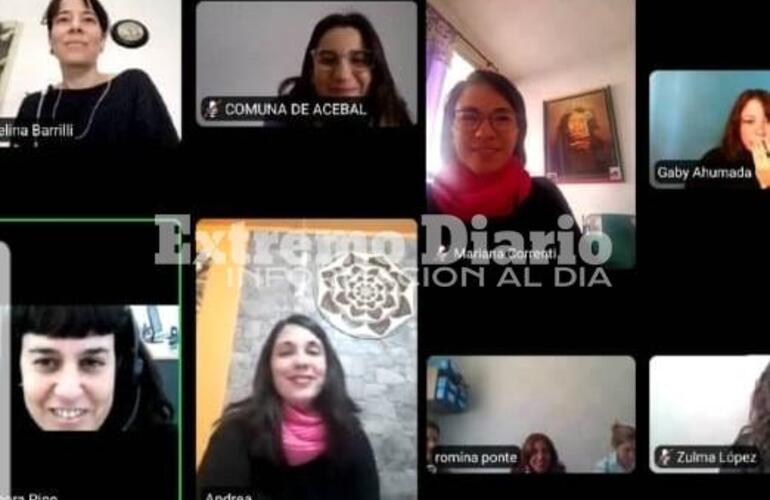 El equipo de G&eacute;nero y Diversidad particip&oacute; de la capacitaci&oacute;n