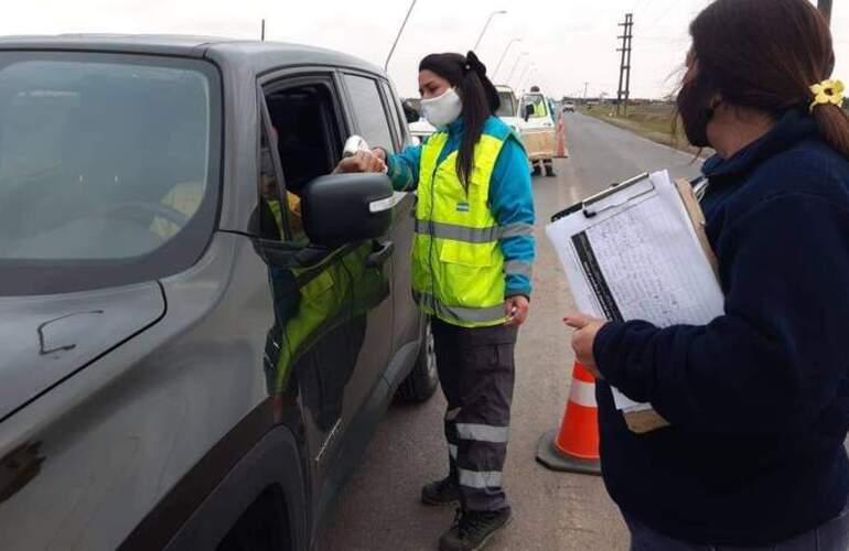 Operativos en los accesos, costa y calles del ejido urbano.