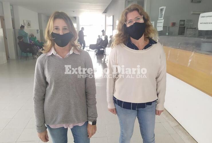 Psi. Mar&iacute;a de los &Aacute;ngeles De Rienzo y Dra. Luciana Ramaciotti