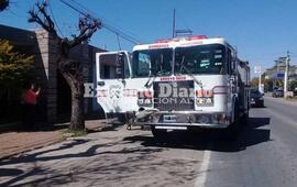 Imagen de Solo un susto: Incendio en la cocina de una vivienda