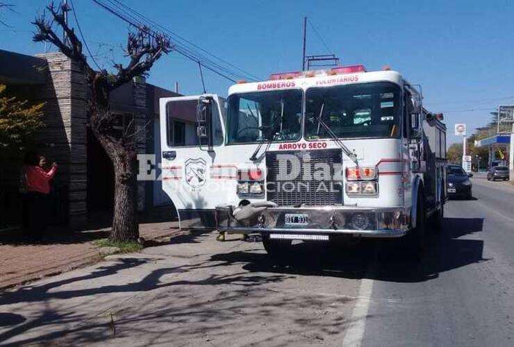 Imagen de Solo un susto: Incendio en la cocina de una vivienda