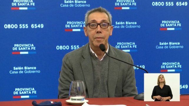 El secretario de Salud de Santa Fe, Jorge Prieto, contrajo coronavirus.