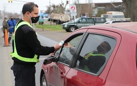 Imagen de Controles Covid - 19: Informe del fin de semana
