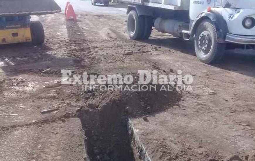 Imagen de Reparaci&oacute;n de troncal de cloacas en zona norte