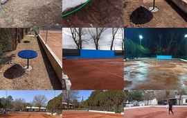Imagen de Central Argentino, realiz&oacute; mejoras en el sector de Tenis
