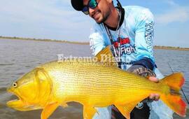Franco Romagnoli, gu&iacute;a de pesca deportiva