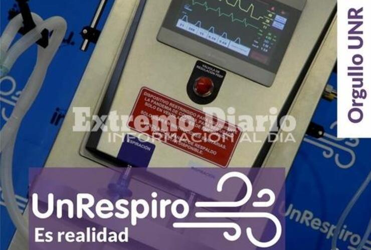 Imagen de Un respiro: La ANMAT aprobó los respiradores de la UNR