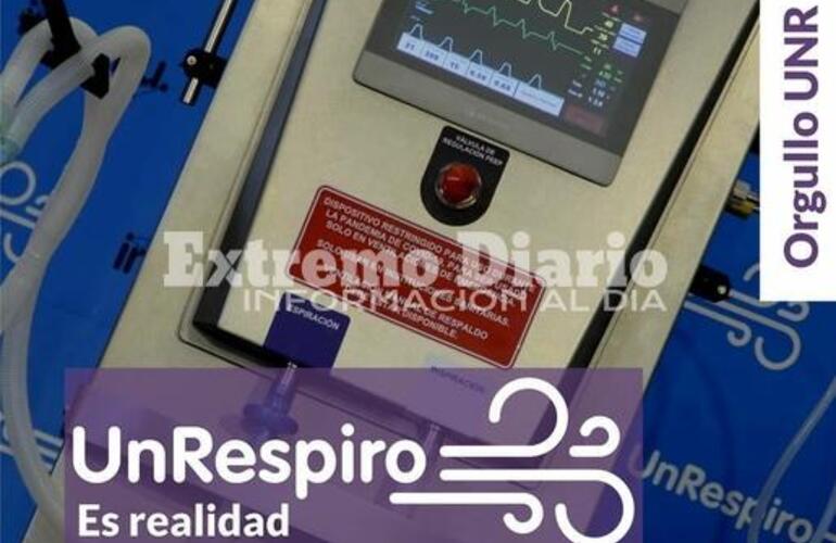 Imagen de Un respiro: La ANMAT aprobó los respiradores de la UNR