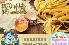 El mes pasado Juntas por el Cambio realiz&oacute; venta de tallarines a beneficio de los 3 jardines