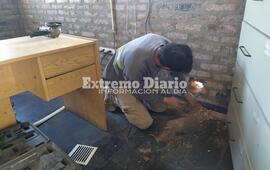 El gasista hab&iacute;a realizado los &uacute;ltimos trabajos el mes pasado.