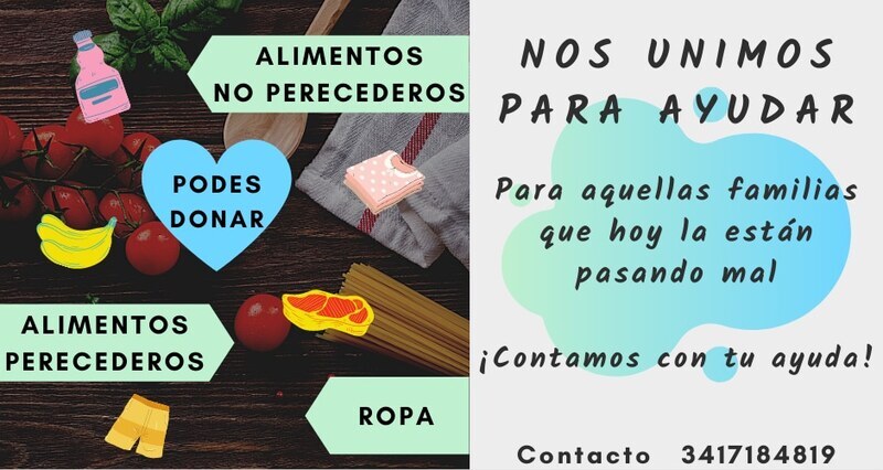 Imagen de Colecta solidaria para ayudar a familias de Alvear