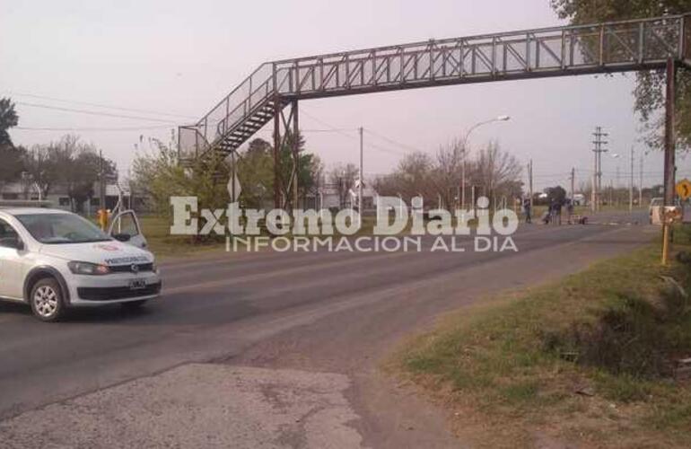 Imagen de Colocaci&oacute;n de reductores de velocidad en zona sur