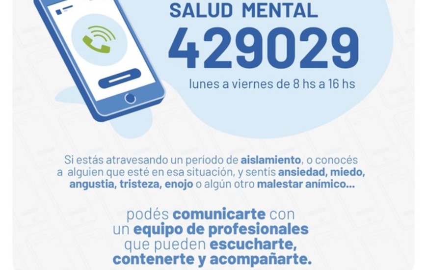 Imagen de Secretar&iacute;a de Salud: L&iacute;nea de apoyo en salud mental