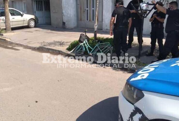 Imagen de Accidente resultó con una mujer trasladada al hospital