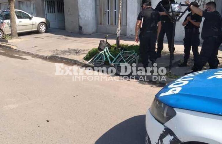 Imagen de Accidente resultó con una mujer trasladada al hospital